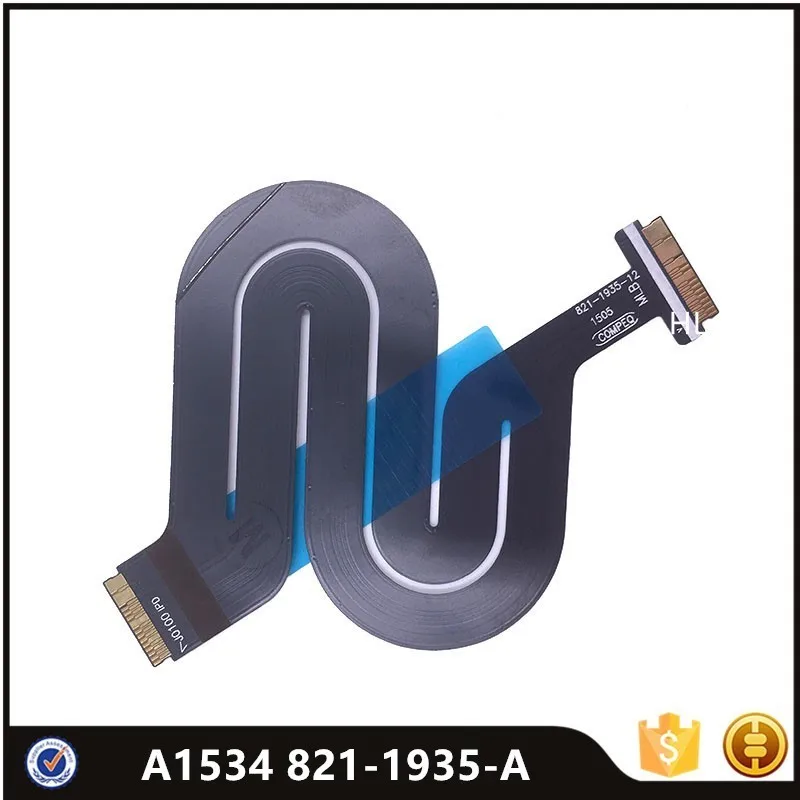New 821-няет-A трекпад с гибким кабелем для MacBook Retina 12 дюймов A1534 кабель для сенсорной панели ранний 2015 821-1935 821-00507-A MF855 MF865