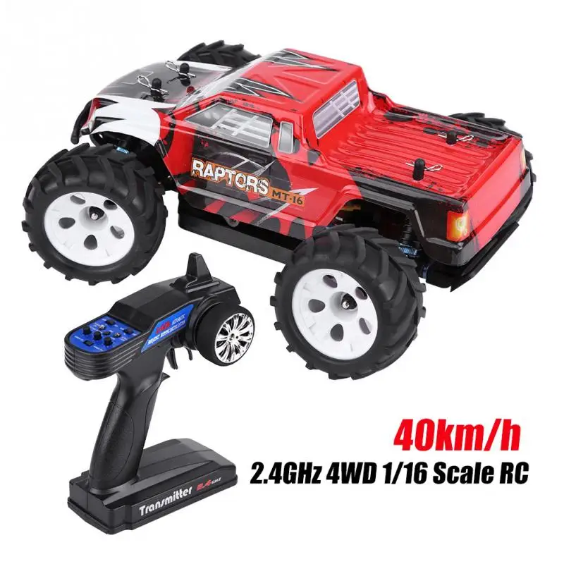 40 км/ч 2 4 ГГц 4WD пульт дистанционного управления транспортным средством 1/16