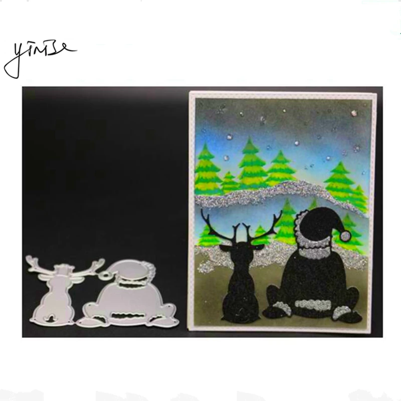 

VCD27 Snowman Cut Metal Cutting Dies For Scrapbooking Stencils DIY Album Paper Cards Decoration Embossing Folder Die Cutter