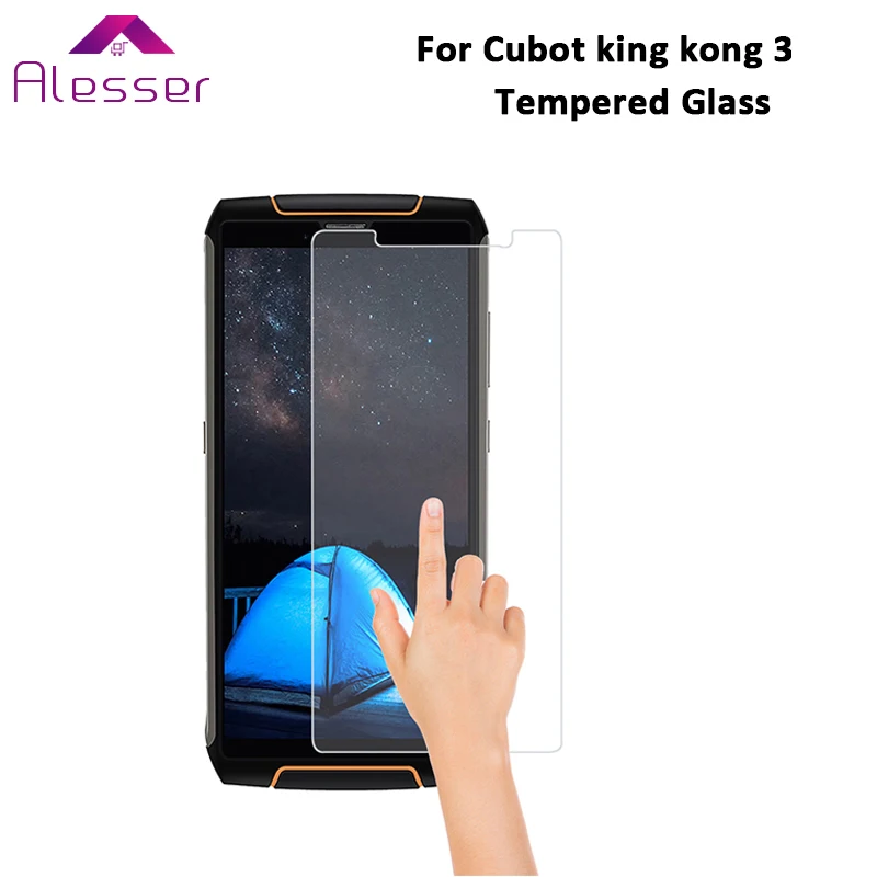 Alesser для Cubot king kong 3 Закаленное стекло Антибликовая Защита экрана Замена
