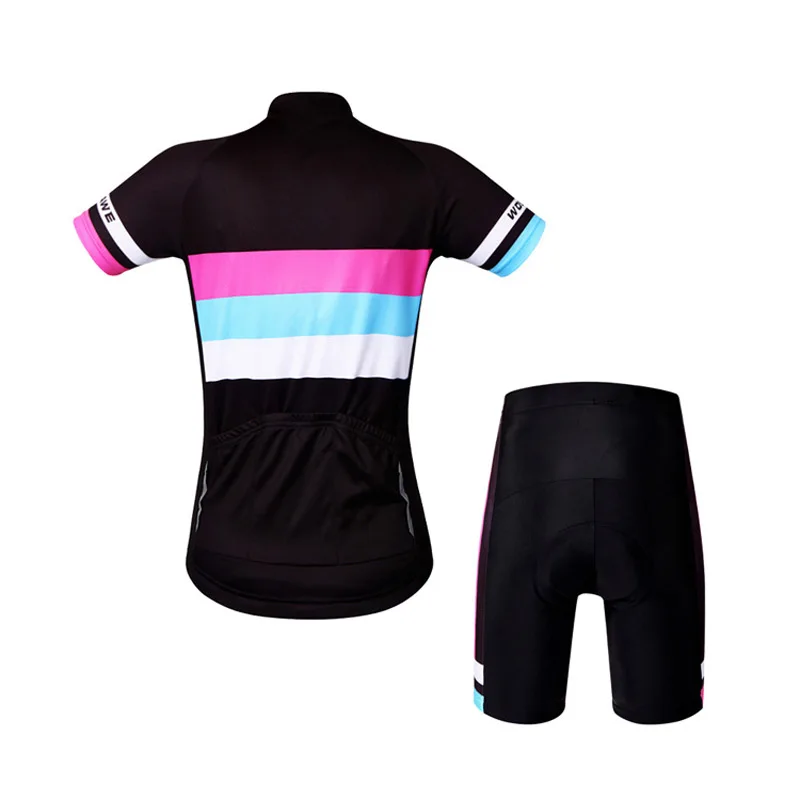 Cycling Suit Women Short Sleeves MTB Jersey And Pants | Спорт и развлечения