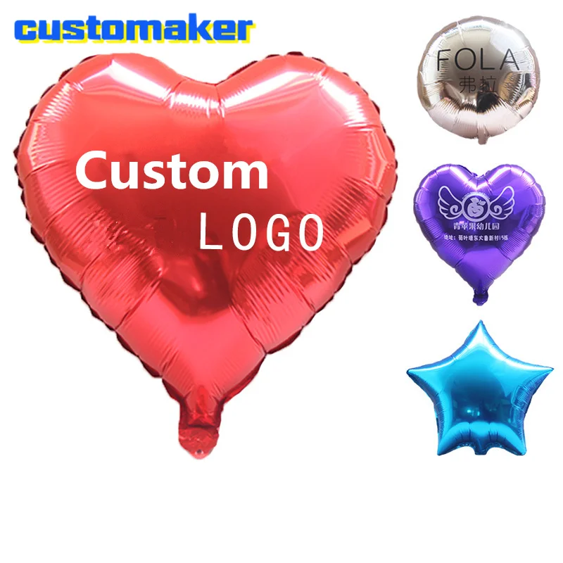 Воздушный шар из алюминиевой фольги 18 дюймов 50 шт.|Воздушные шары и аксессуары| |