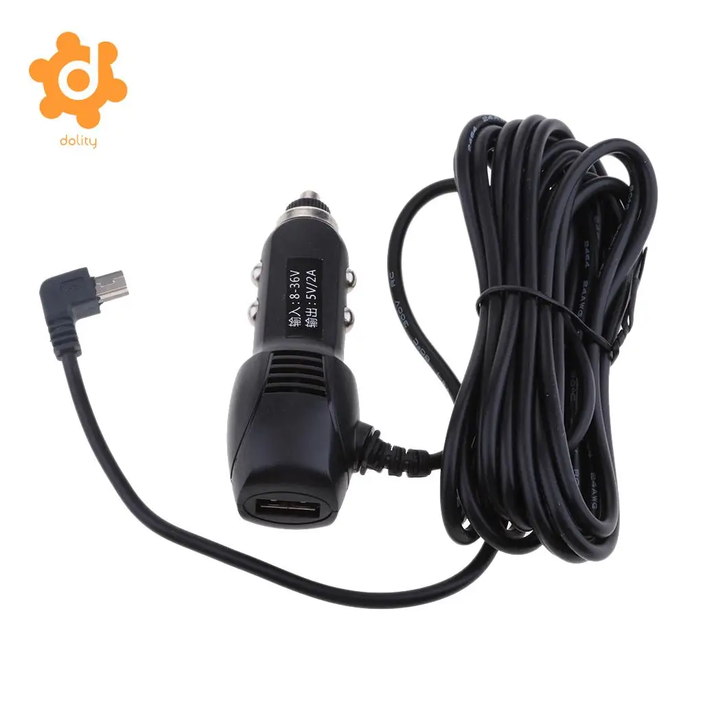Dolity DC8/36В до 5V2A автомобильное зарядное устройство с быстрой зарядкой мини USB левый
