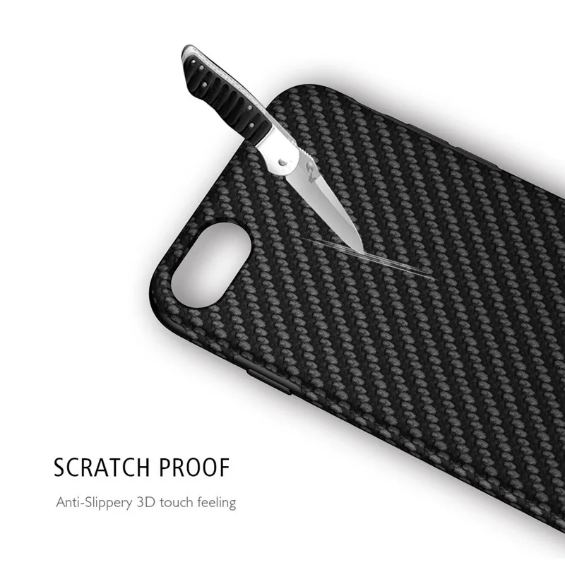 KISSCASE Carbon Fiber TPU Shockproof Case For Samsung Galaxy S10 S10E plus Soft Silicon Back Cover for Plus |