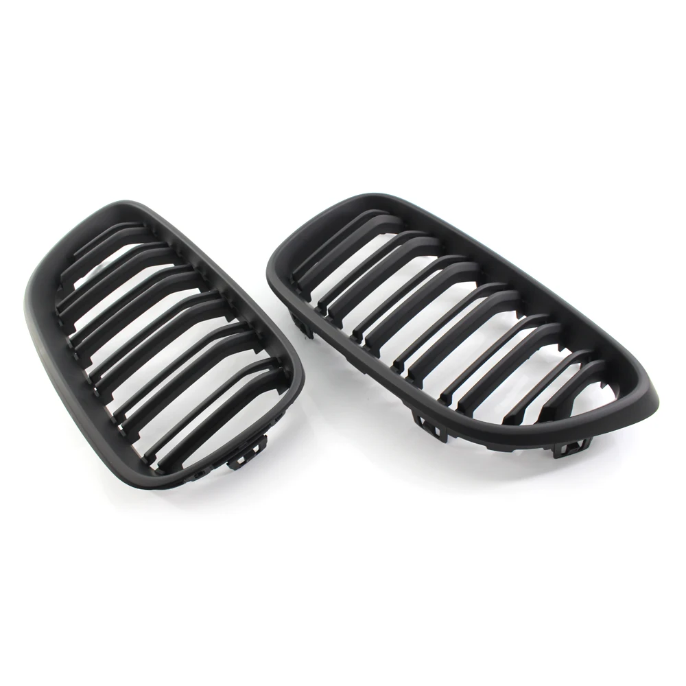 Ножная решетка матовая черная M2 Style Dual Slat для 2014-2018 BMW F22 F23 220i 228i 235i M235i | Автомобили