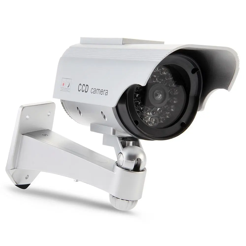 Indoor and Outdoor Solar Energy Dummy Camera Fake Security | Безопасность и защита