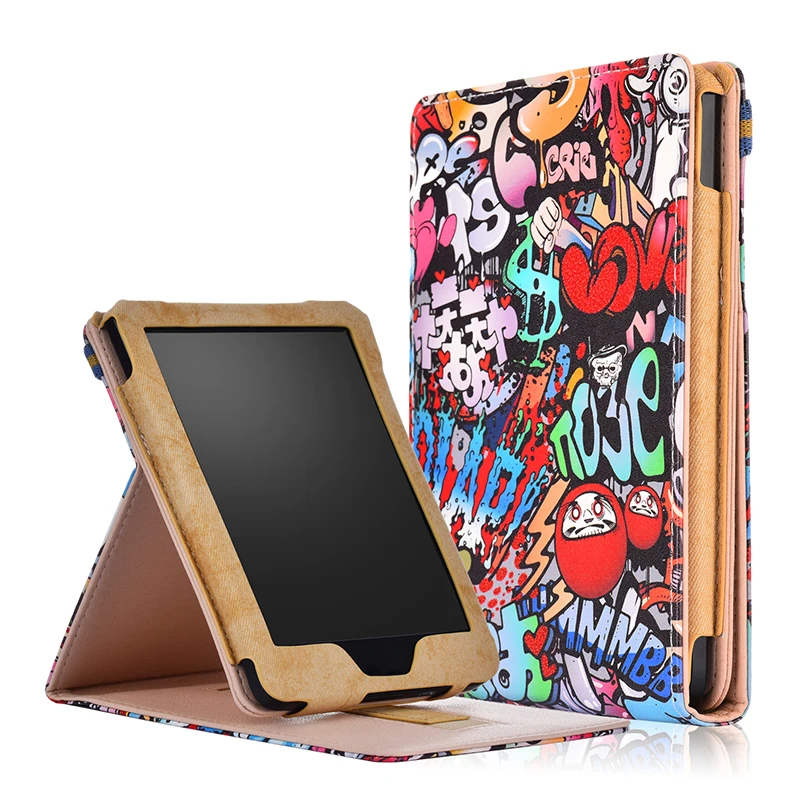 Кожаный чехол DyGod для KoBo Clara Clear HD 6 дюймов eReader Защитный Kobo с функцией
