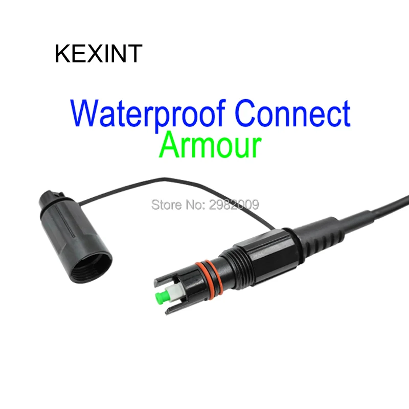 KEXINT Corning для водонепроницаемой патчи Стандартная защита 3 м с разъемом SC/APC / 5 шт.