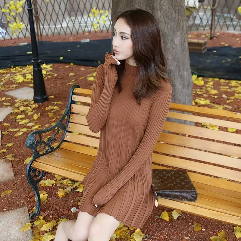 Линия плиссированные Sueter Chompas де Mujer Para El Invierno 2018 Весна Женщины Водолазка пуловер