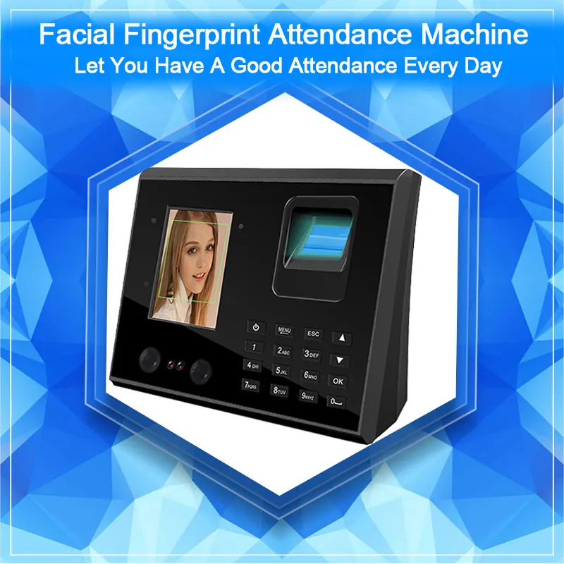 OULET биометрический отпечаток лица посещаемости системы считыватель TCP/IP USB