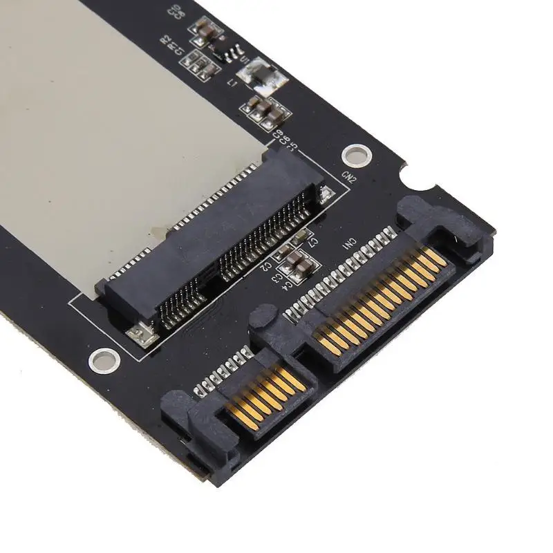 Enclosure mSATA SSD to 2.5&quot SATA Convertor Adapter Card Case | Электроника