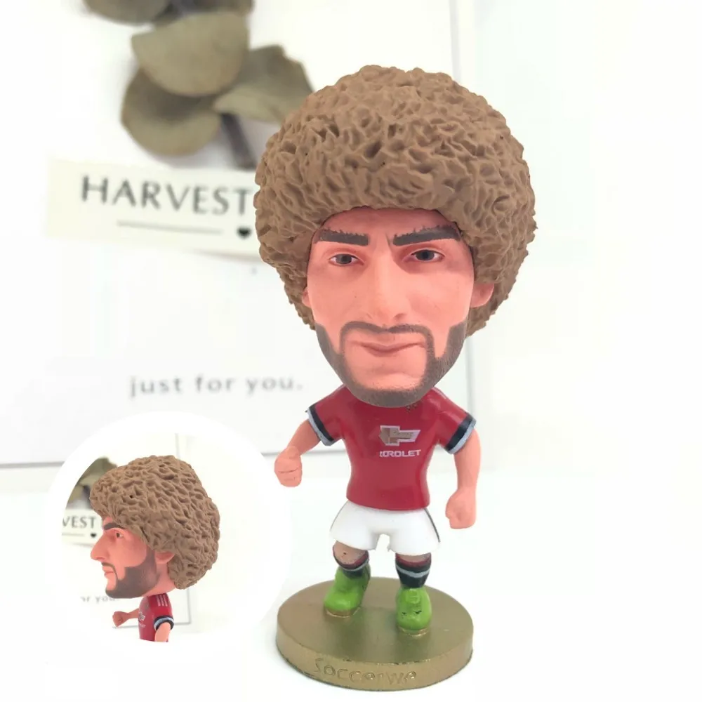 Soccerwe фигурки кукол Футбольные Звезды Fellaini 27 #17 18 подвижные соединения полимерная