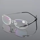Гибкие очки для чтения без оправы, с защитой от синего света, сверхсветильник кие диоптрии, увеличительное устройство, + 1,0, + 1,5, + 2,0, + 2,5, + 3,0, + 3,5