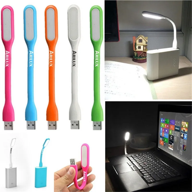 ARILUX Новинка Мини USB светодиодные лампы для чтения книг ночник детей спальня