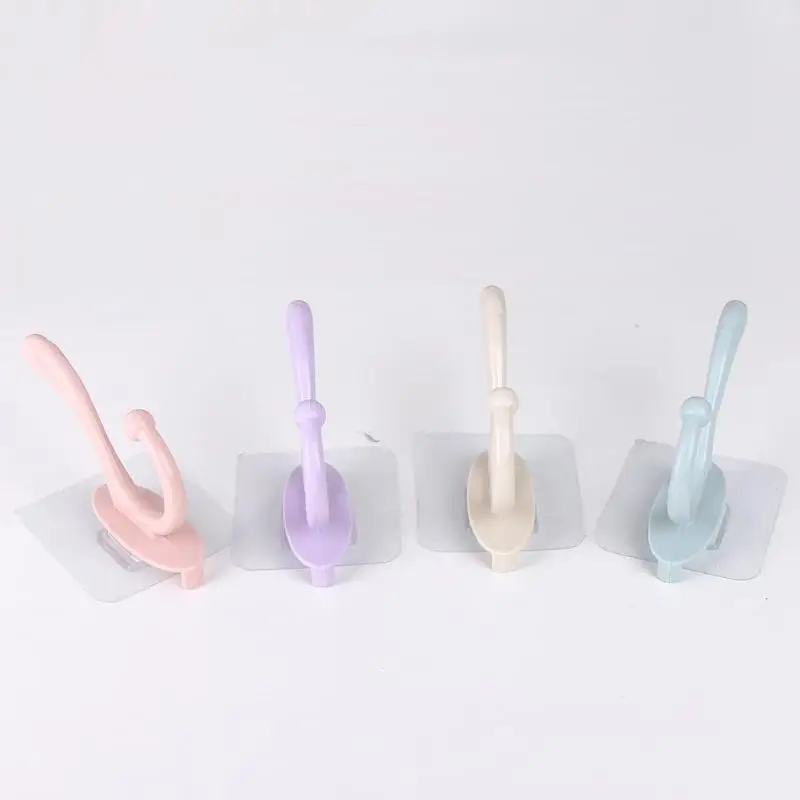 Wall-mounted Coat Bag Clothes Caps Hook Hangers Wall Hanging Organizer | Дом и сад
