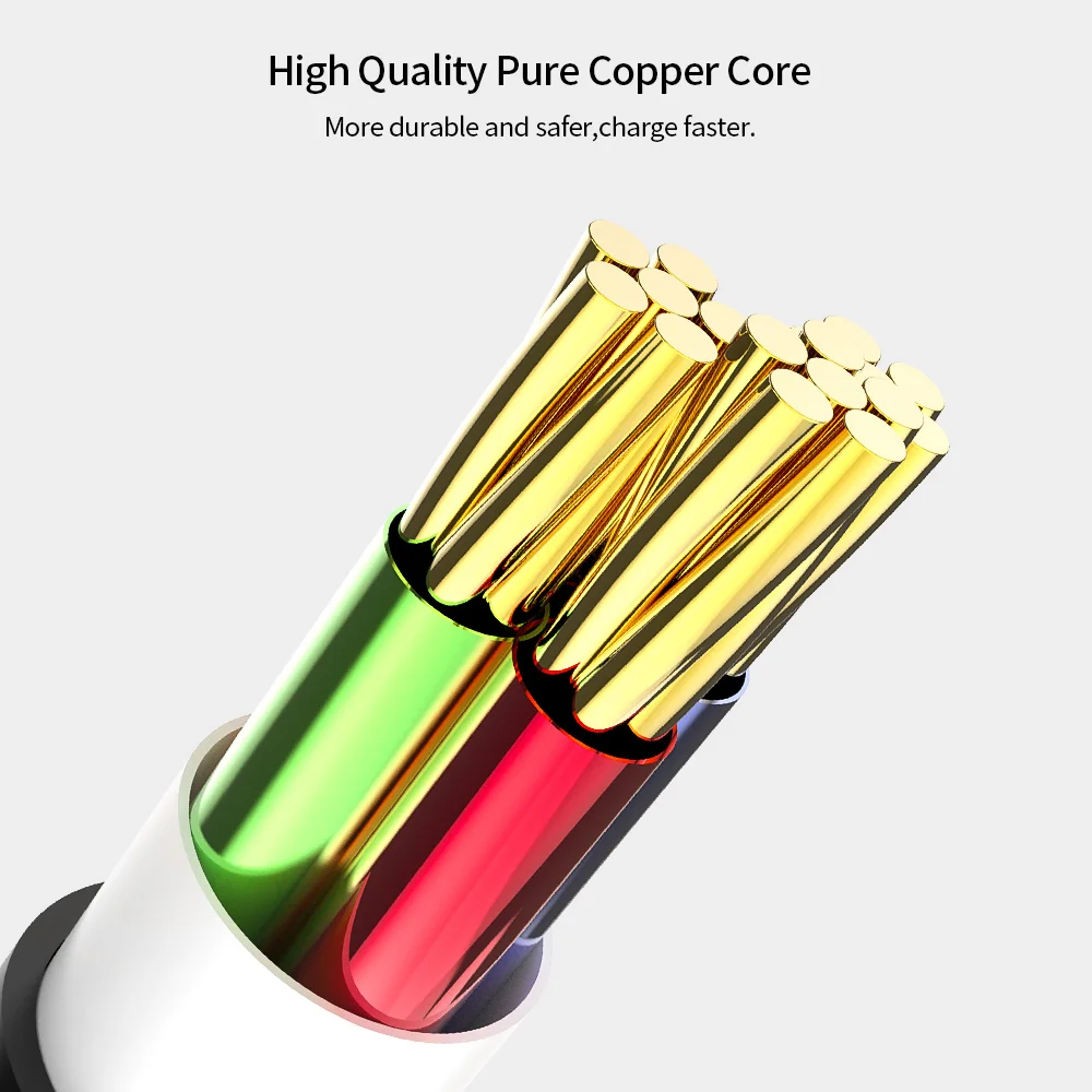 RAXFLY USB Type C Cable For Samsung S9 S8 Fast Data Sync USB-C Charging Wire Phone Charger Cord Xiaomi Mi9 Redmi Note 7 | Мобильные