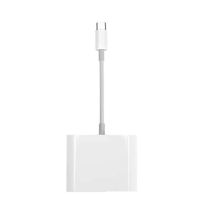 USB C 3 в 1 устройство для чтения карт памяти Белый Micro SD TF CF SDHC 2 0 Type CF|Картридеры| |