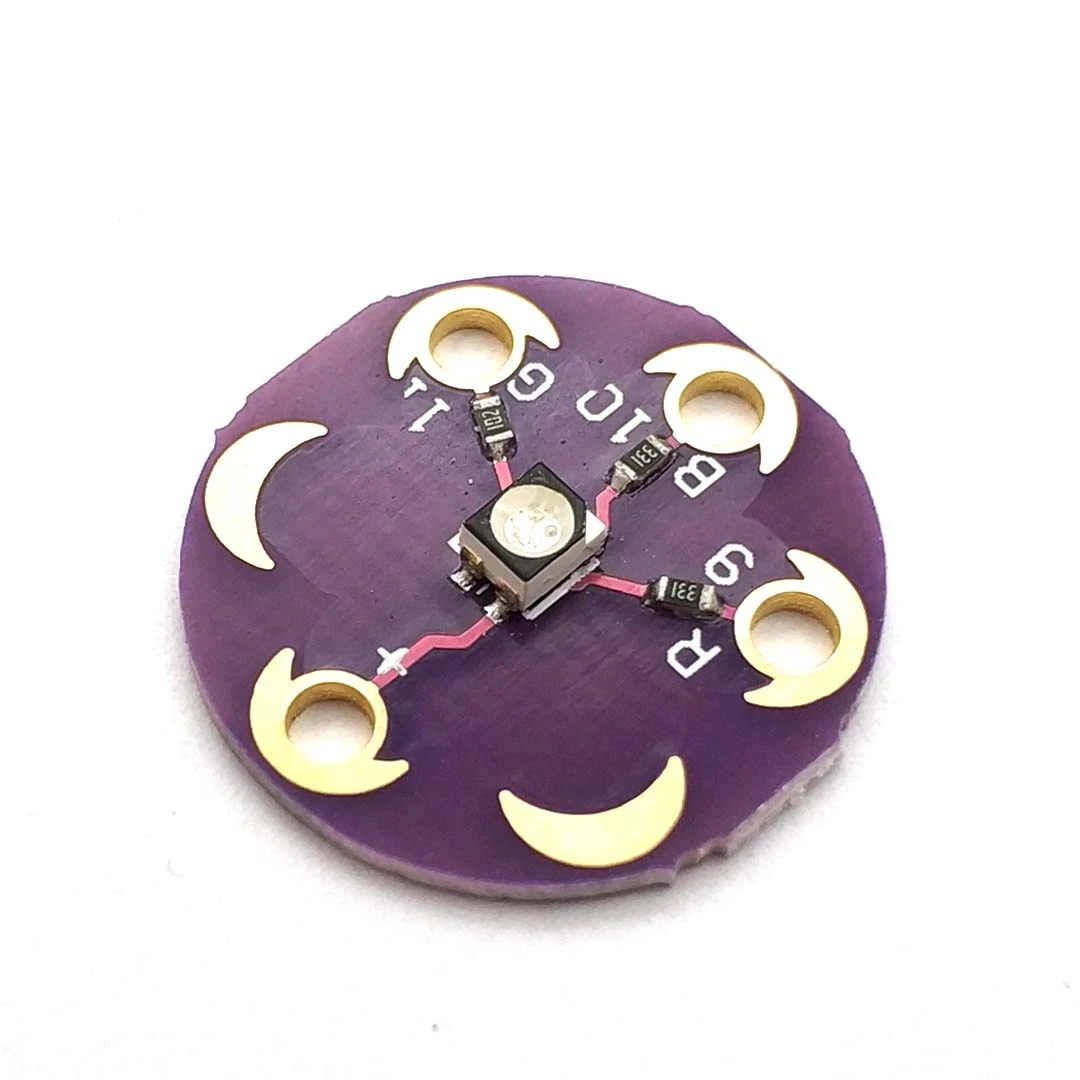 LilyPad Tri-Color LED RGB Module Tri-color | Электроника