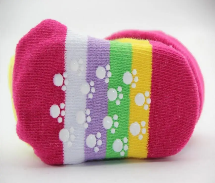 1 Pair Kawaii Cotton Baby Socks Rubber Anti Slip Floor Cartoon Kids Toddlers Autumn Spring Fashion Animal Newborn Cute Patterns |