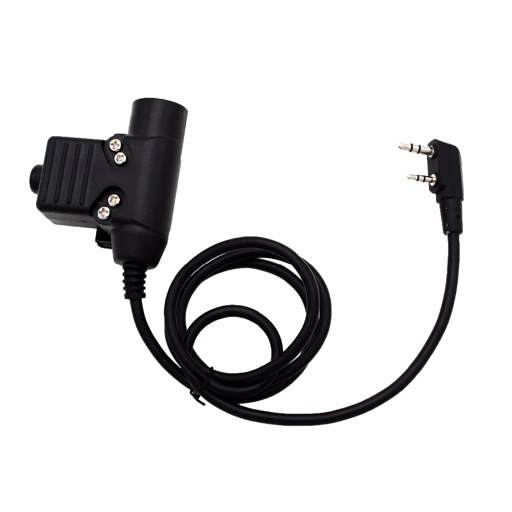 MOOL U94 PTT кабель для Z Tactical Bowman Elite II HD01 HD02 HD03 наушники Kenwood's UV 5R GT Retevis Ham Radio|Кабели