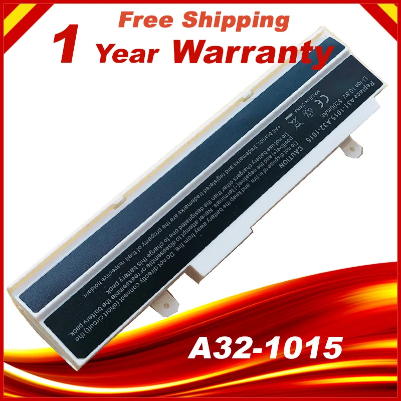 Специальная цена белый Батарея для ноутбука Asus Eee PC EPC 1215 1015b 1015bx 1015 1015p x 1015P A31 1215B