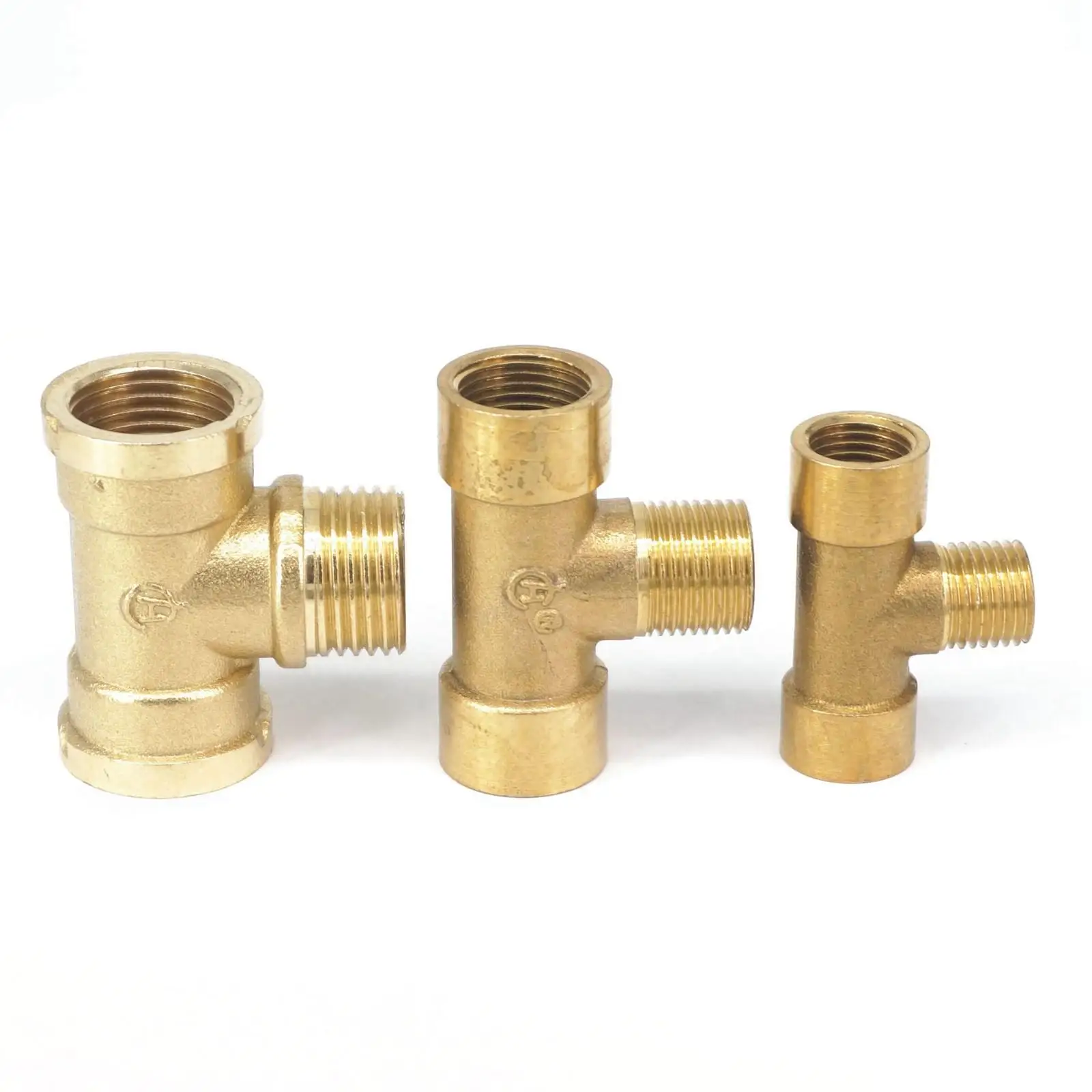 1/8 &quot1/4&quot 3/8 &quot1/2&quot BSP Female Male тройник 3 ходовой латунный сплиттер труба фитинг