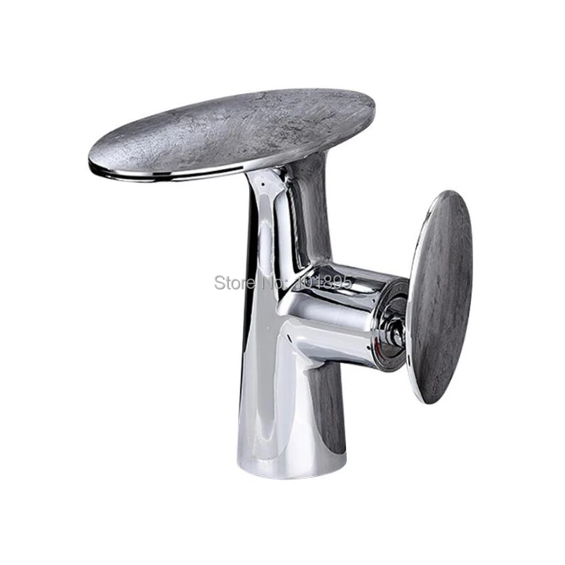 

Chrome Plated Brass Material Cold and Hot Water of Basin Mixer