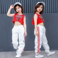 new childrens jazz dance costume modern dance hip hop korean girl street dance costume