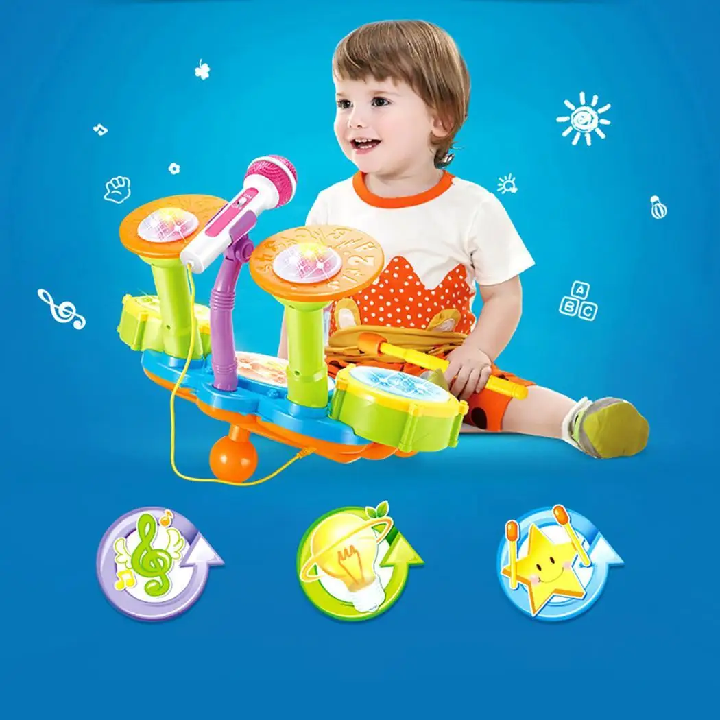 Детский набор для фотовспышки музыкальный инструмент повседневная игрушка