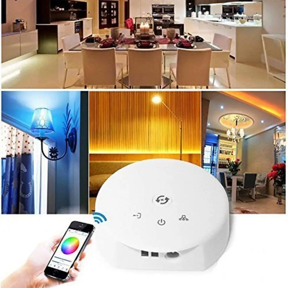 RGB светодиодный контроллер Bluetooth RGB/RGBW светодиодные полосы света DC 12-24 В мини для