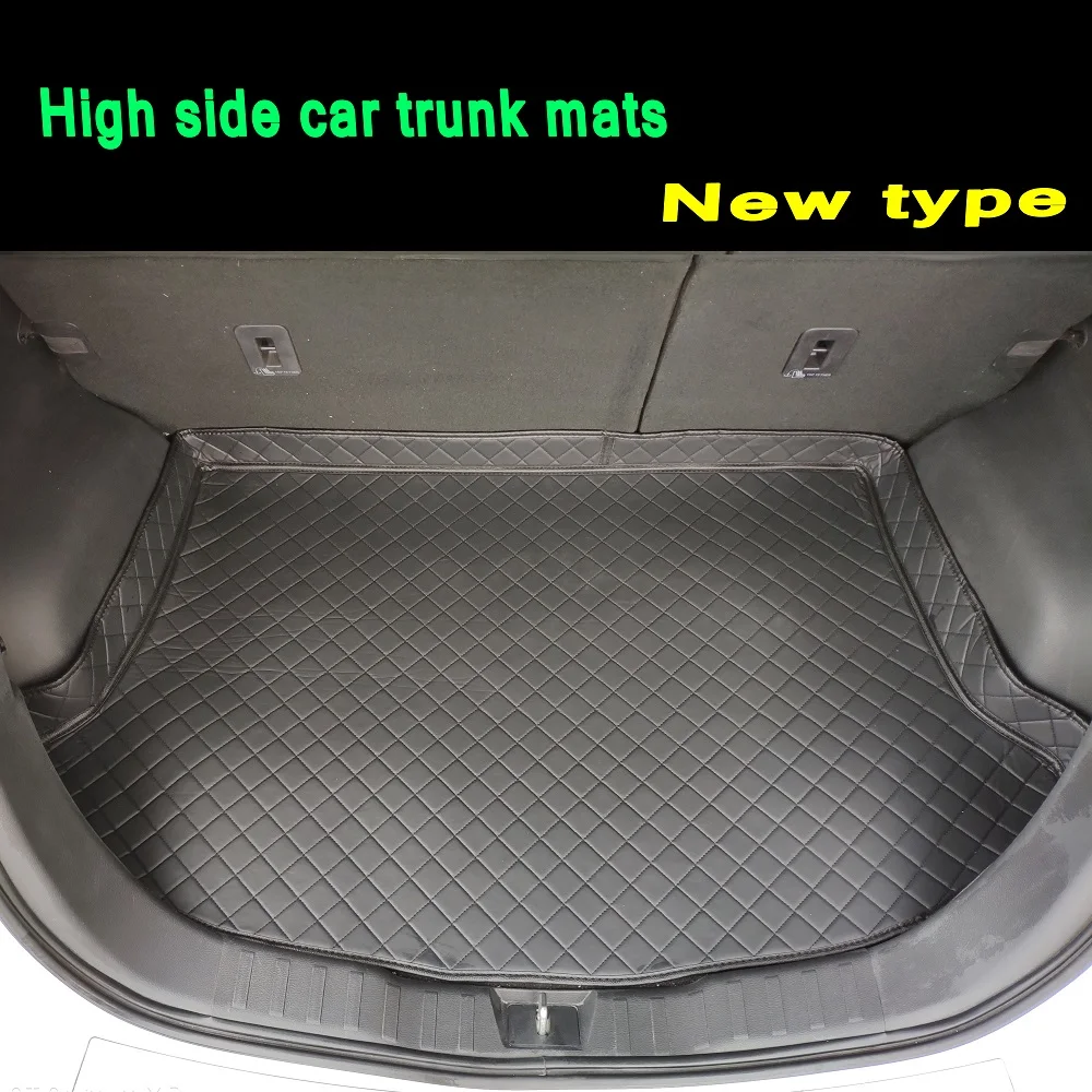 

ZHAOYANHUA Custom fit High side car Trunk mats for Nissan Maxima Yumsun Serena Durable Boot Carpets