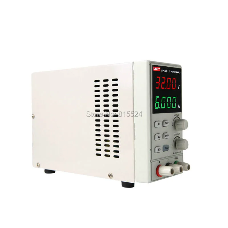 UNI T UTP1306S Регулируемый источник питания постоянного тока одиночный AC 32 V/6A 4 бит 220V