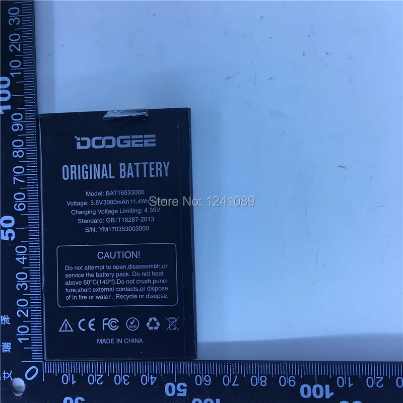10 шт./лот Для DOOGEE BAT16533000 батарея 3000 мАч высокое качество долгое время работы в