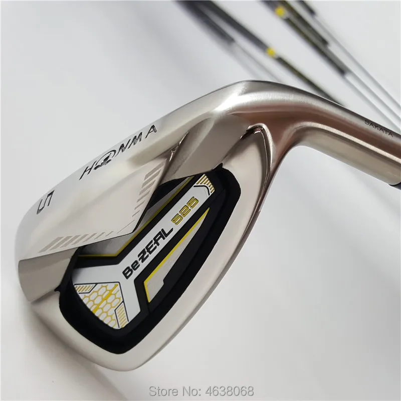 8 шт. клюшки для гольфа HONMA BEZEAL 525 Honma с графитным/NS PRO 950 стальной вал R или S flex|Клюшки