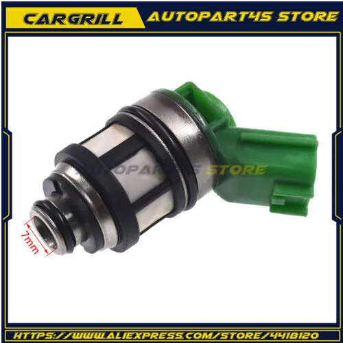 

MH Electronic (Set of 4) Fuel Injector Nozzle JS4D5 JS4D2 KA24DE Pickup KA24E 16600-1S700 For Nissan Frontier Pickup Xterra