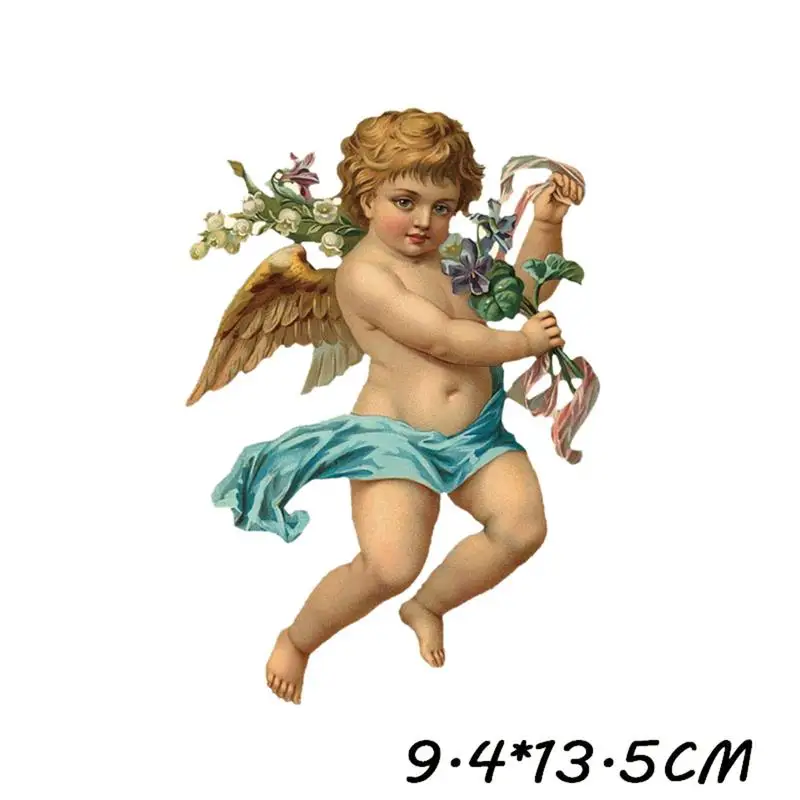 Детские термонаклейки с рисунком Angel Series термопечать сделай сам на рисунке