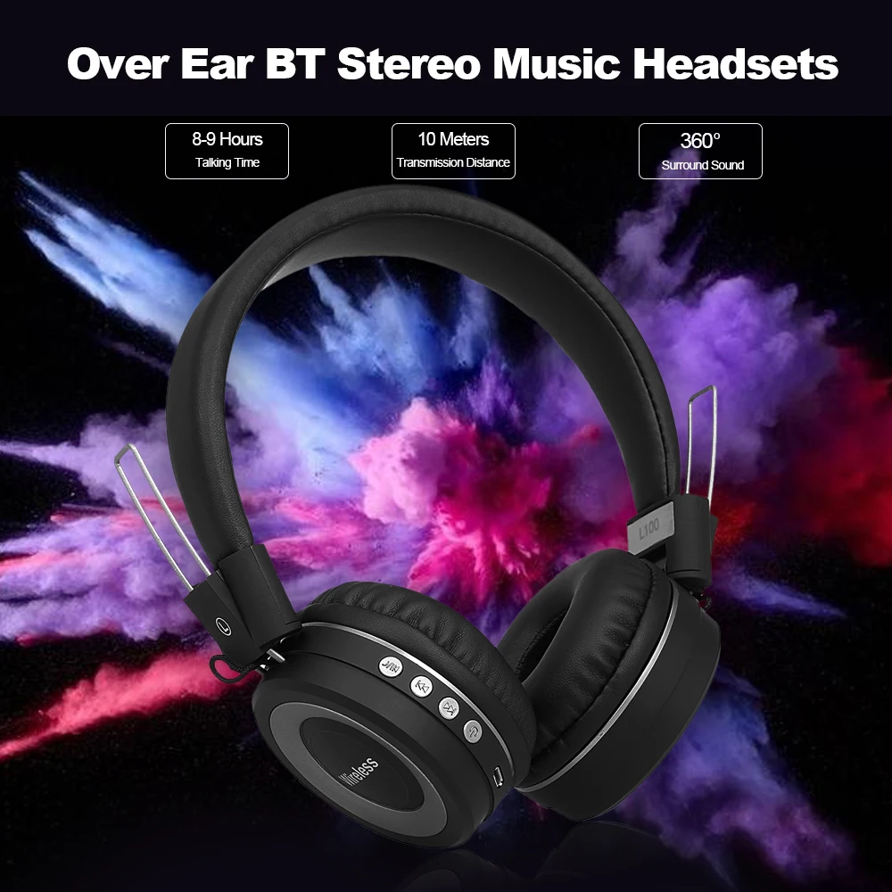 Беспроводные наушники Bluetooth 4 2 стереонаушники вкладыши 3 5 мм музыкальная