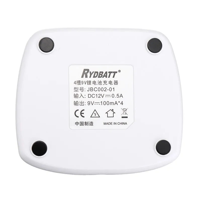 RYDBATT 4 слота 9 В Lipo зарядное устройство с шт. в 500 мАч батарея RC Дрон модели|Детали и