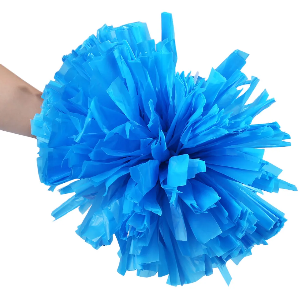 Красочный пластиковый Pom Poms игра черлидер веселый помпон для спорта