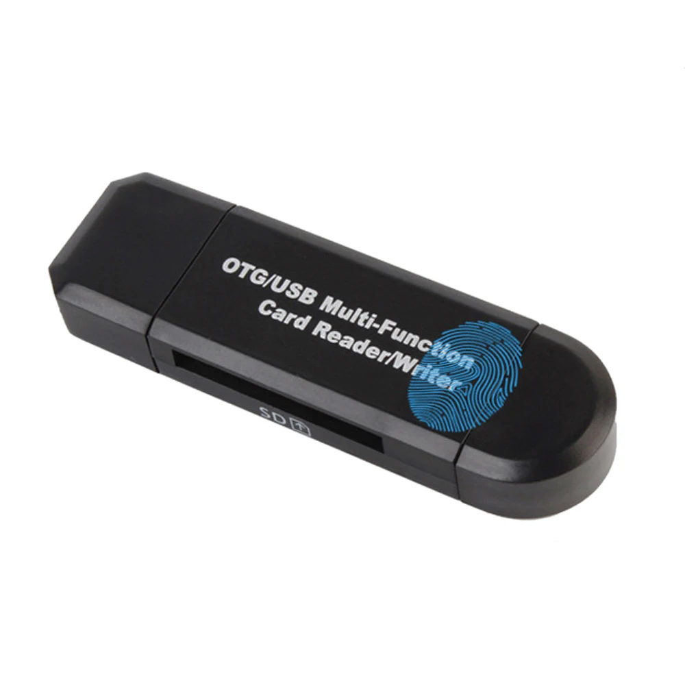 2 в 1 многофункциональный SD/TF OTG кардридер для USB/Micro USB телефонных устройств