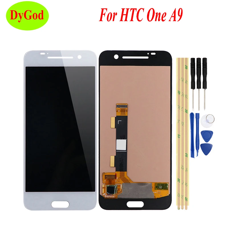 Для HTC One A9 ЖК-дисплей сенсорный полный дигитайзер запасная часть для ЖК-экран