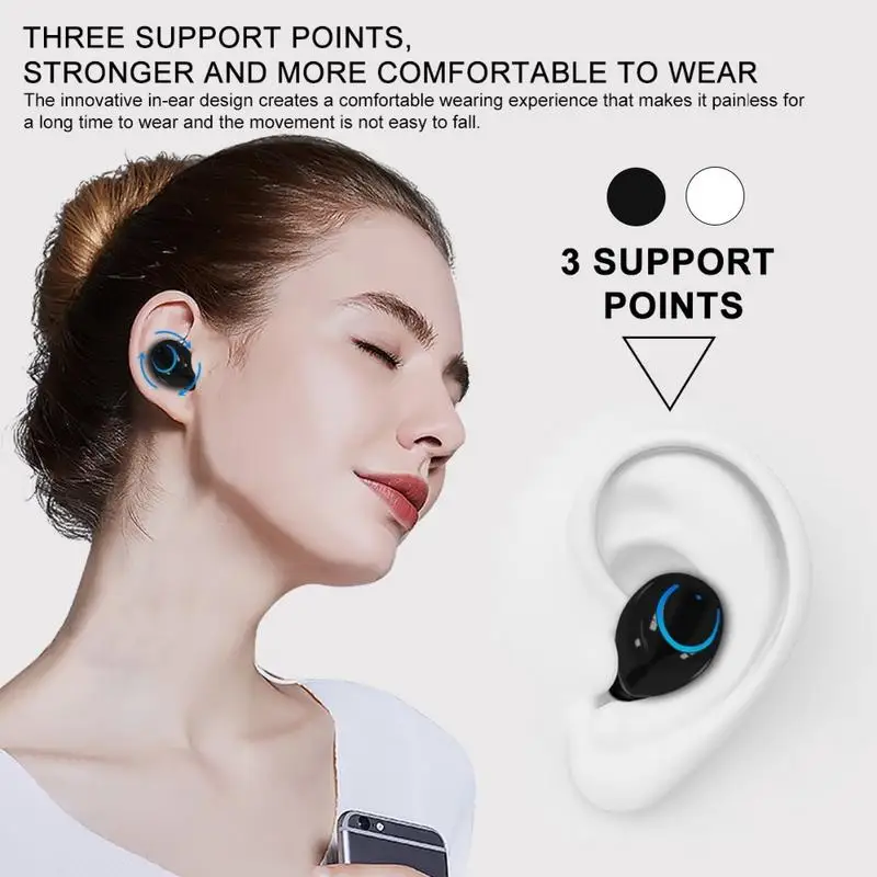 Bluetooth 5 0 технология HBQ Q18 TWS мини гарнитура бинауральные водонепроницаемые стерео