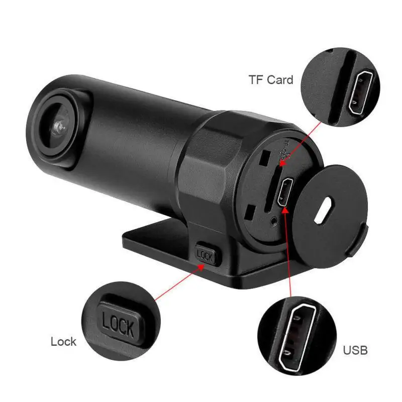 170 градусов HD Mini 1080P Wifi Автомобильный видеорегистратор камера ночного видения g