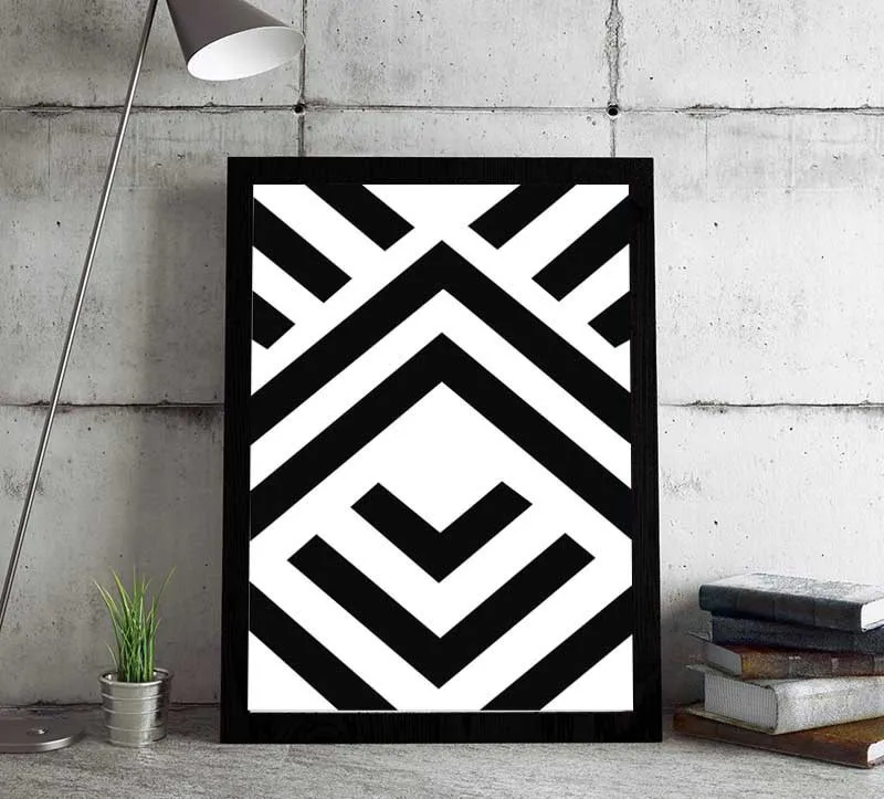 

Black and White Canvas Art Printmaking Nordic Living Room Modern Simple Wall Decorative Painting Oil Painting Abstract Poster