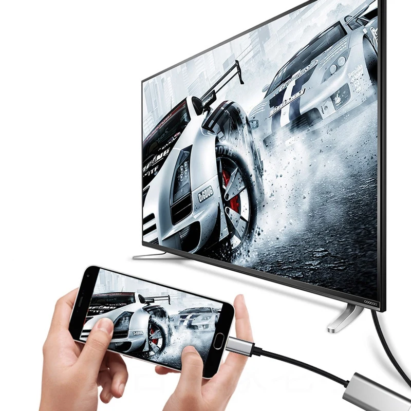 OPQ 4K Ultra Hd Usb 3 1 C Type к Hdmi A f адаптеру Hdtv адаптер кабель конвертер для Macbook