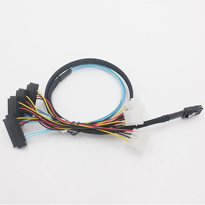 Mini Sas Hd Sff-8643 до 4Xsas 29 контактный разъем (Sff-8482) Разъемы с жесткими дисками Sata