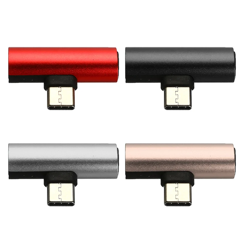 2 в 1 type C USB C наушники AUX кабель адаптер переходника разъема аудио зарядка двойной адаптер разветвитель AUX для huawei P20