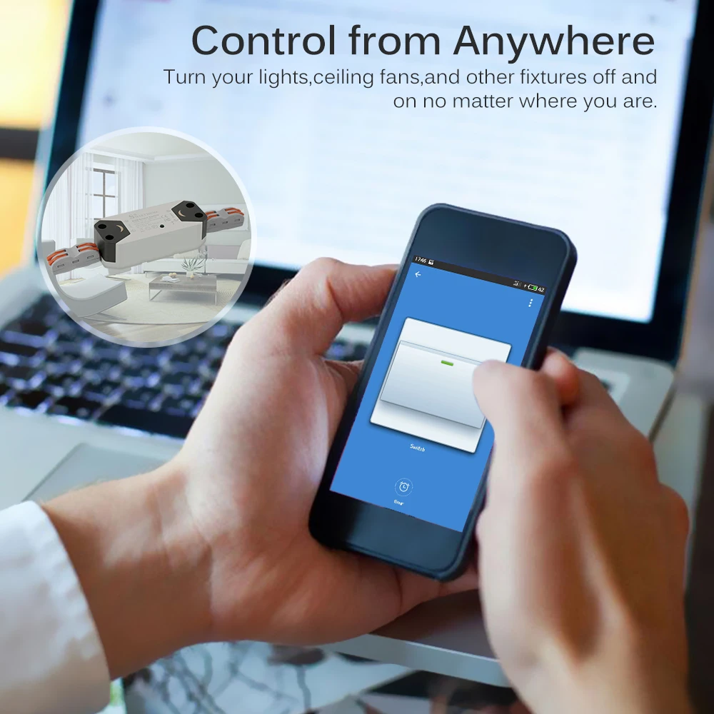 1 шт. Wifi Smart Switch DIY модули для автоматизации умного дома беспроводной пульт