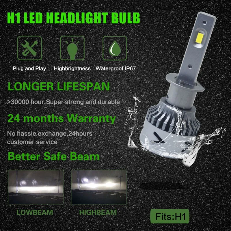 Новые продукты нового поколения автомобильные лампы Led H1 H3 H8 H9 H4 H7 H11 9012 880 881 9008 H13