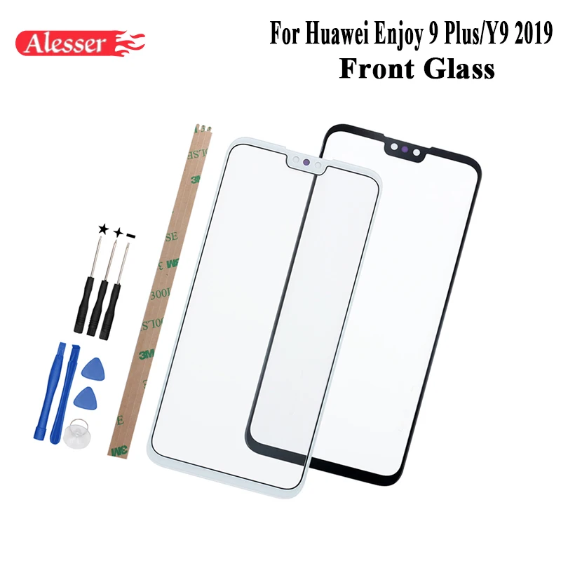Alesser для huawei наслаждаться 9 плюс внешний Сенсорное стекло Y9 2019 Touch наружное